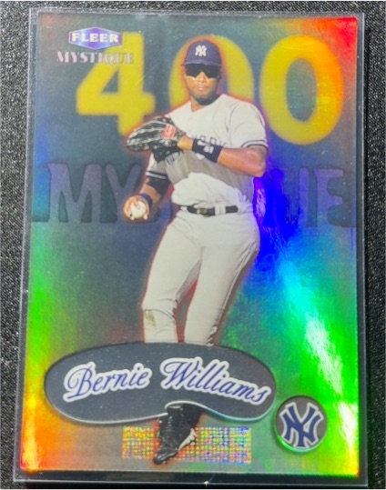 1999 Fleer Mystique #85 Bernie Williams — front