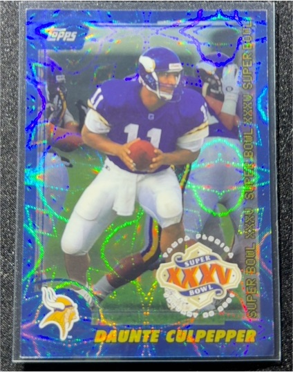 2001 Topps Super Bowl XXXV #11 Daunte Culpepper — front