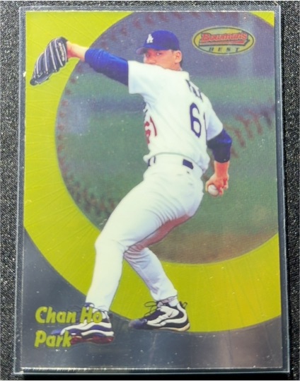 1998 Bowman's Best #43 Chan Ho Park — front