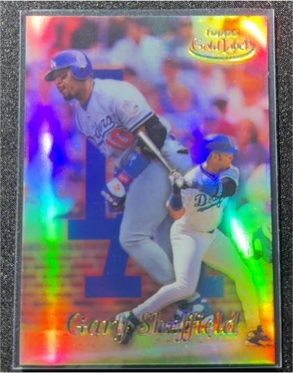 1999 Topps Gold Label #20 Gary Sheffield — front