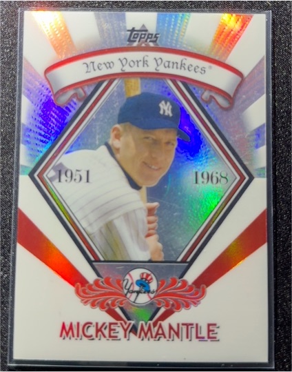 2009 Topps #PR-7 Mickey Mantle — front