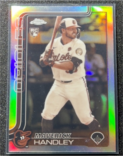 2025 Topps Chrome Update #USC58 Maverick Handley — front