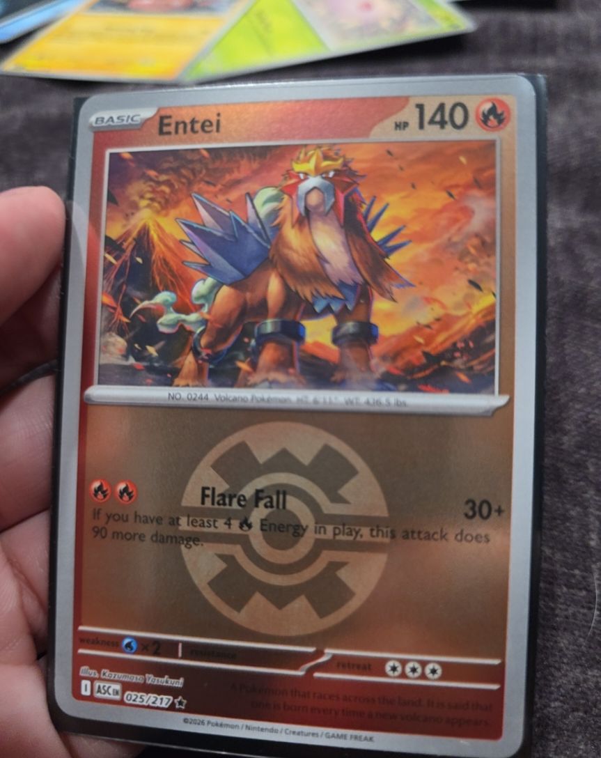 2026 Ascended Heroes #025 Entei — front