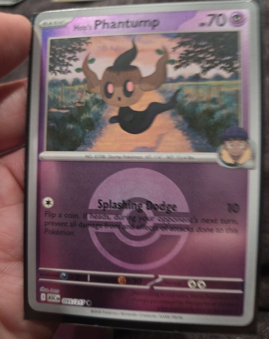 2023 Pokémon TCG Ascended Heroes #095 Hop's Phantump — front