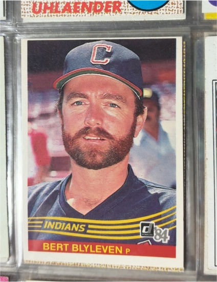 1984 Donruss #129 Bert Blyleven — front