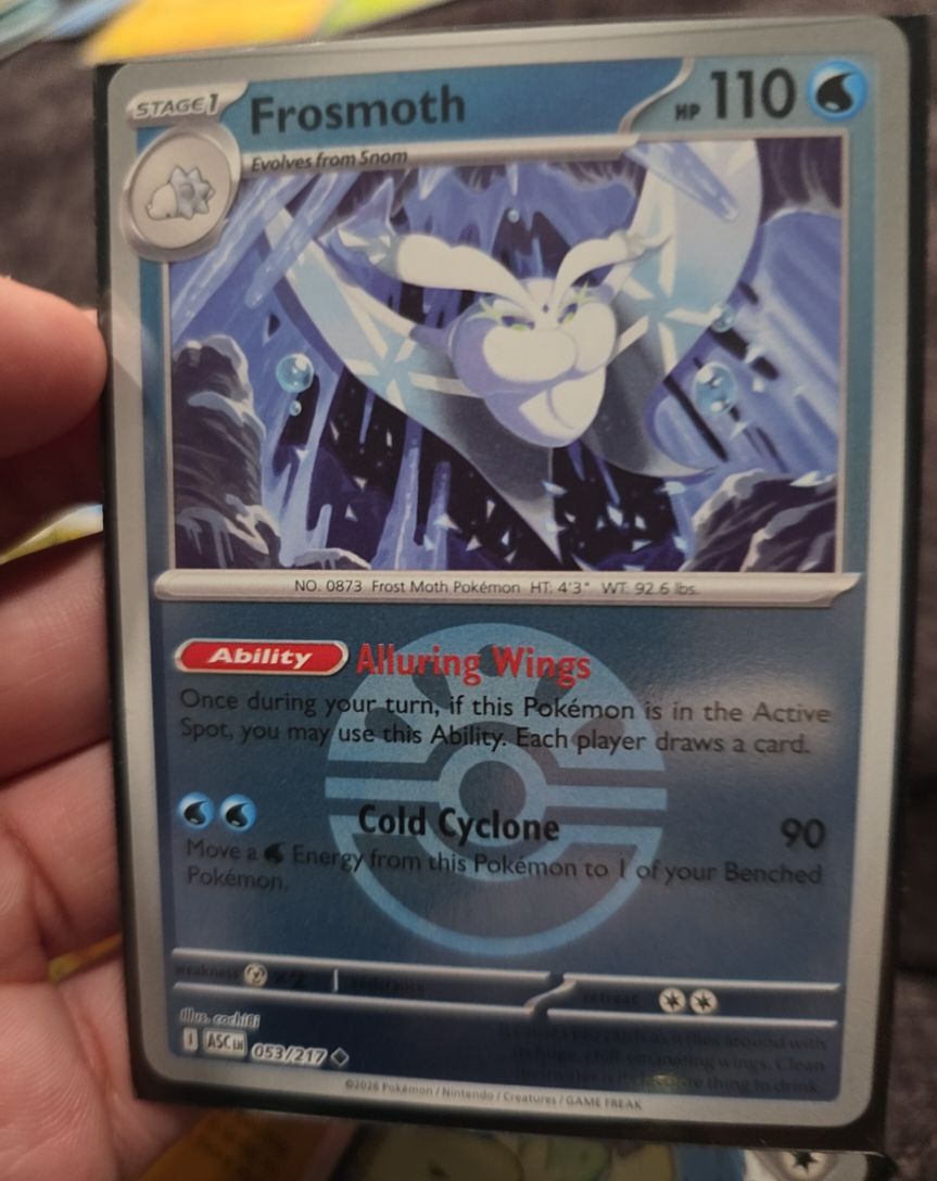 2026 Pokémon Ascended Heroes #053 Frosmoth — front