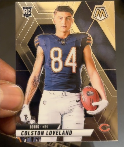 2025 Panini Mosaic #275 Colston Loveland — front