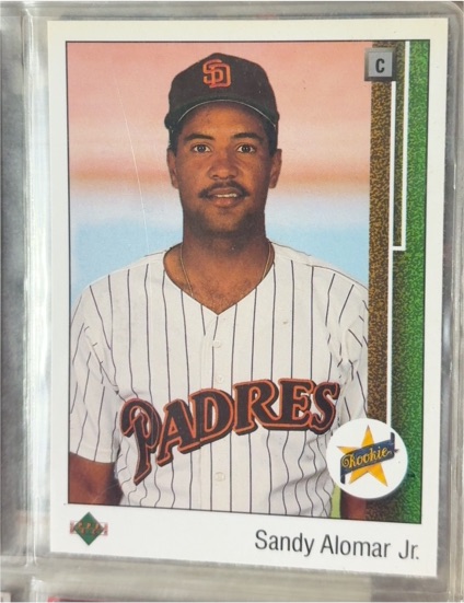 1989 Upper Deck #5 Sandy Alomar Jr. — front