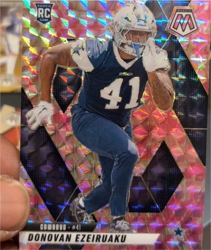 2025 Panini Mosaic #337 Donovan Ezeiruaku — front