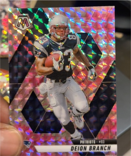 2025 Panini Mosaic #111 Deion Branch — front