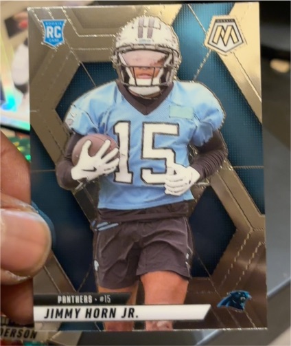 2025 Panini Mosaic #339 Jimmy Horn Jr. — front