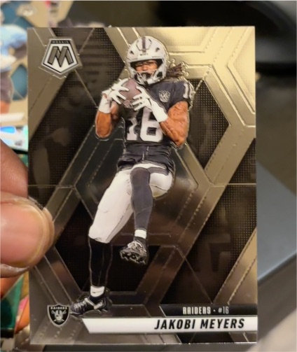 2025 Panini Mosaic #62 Jakobi Meyers — front