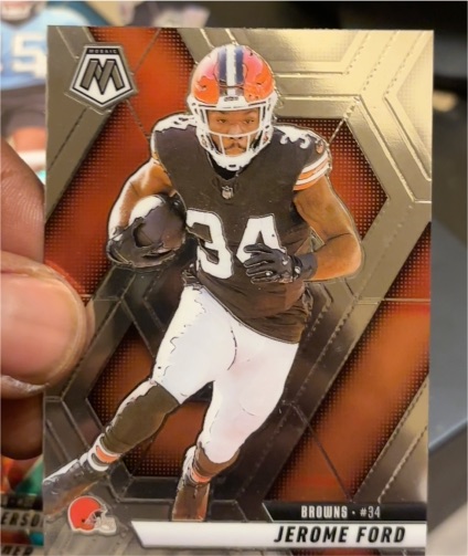 2025 Panini Mosaic #4 Jerome Ford — front