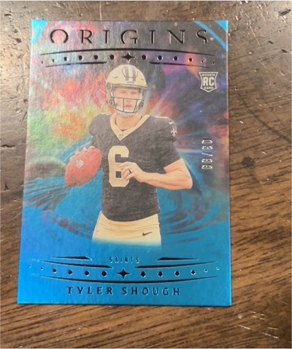 2025 Panini Origins #117 Tyler Shough — front