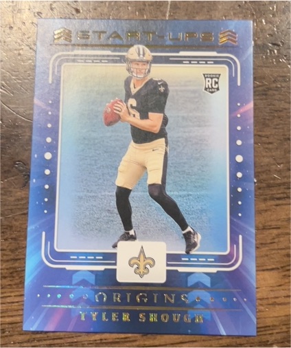 2025 Panini Origins Start-Ups #19 Tyler Shough — front
