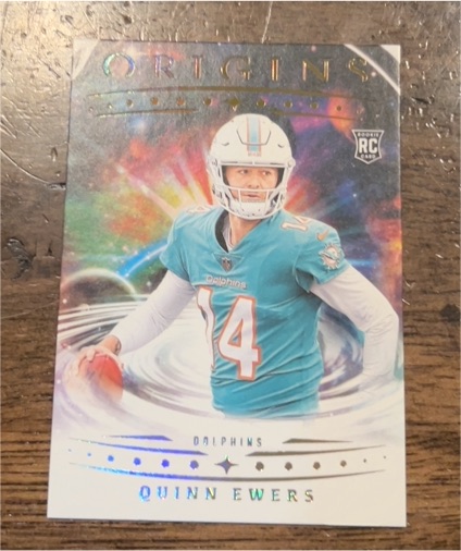 2025 Panini Origins #102 Quinn Ewers — front