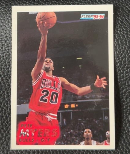 1993-94 Fleer #261 Pete Myers — front