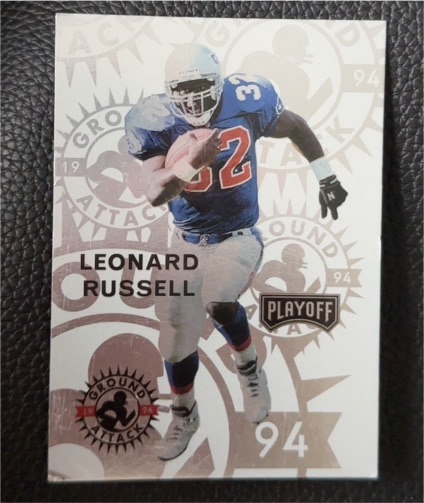 1994 Playoff Ground Attack #249 Leonard Russell — front