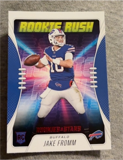 2020 Panini Rookies & Stars Rookie Rush #RR-7 Jake Fromm — front