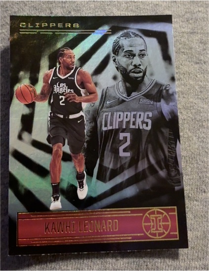 2020-21 Panini Illusions #14 Kawhi Leonard — front