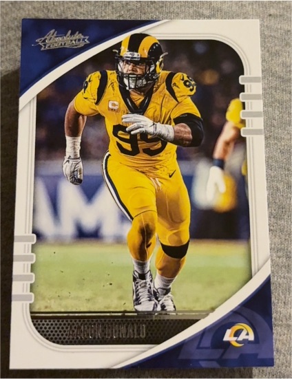 2020 Panini Absolute #61 Aaron Donald — front