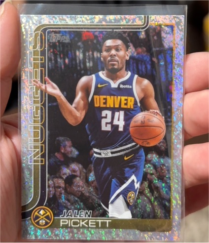 2025-26 Topps #107 Jalen Pickett — front