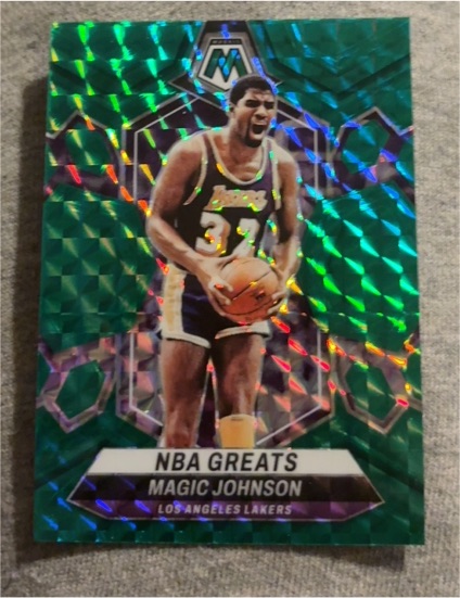 2023-24 Panini Mosaic #295 Magic Johnson — front