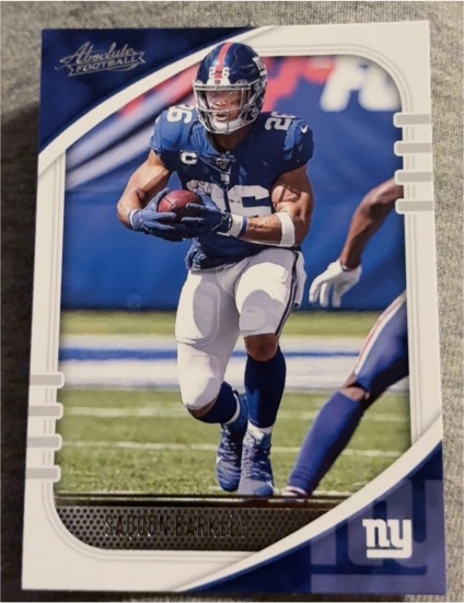 2020 Panini Absolute #10 Saquon Barkley — front