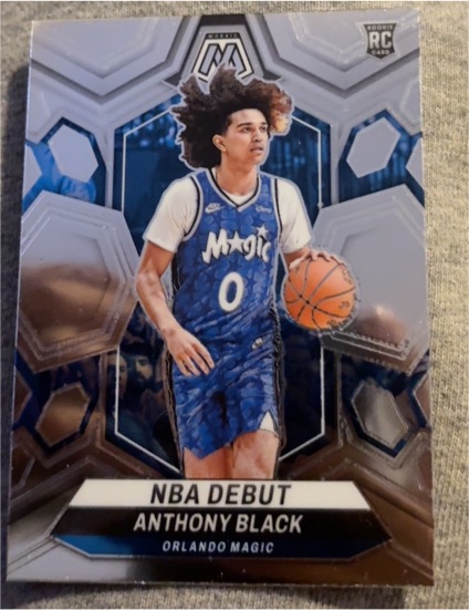 2023-24 Panini Mosaic #263 Anthony Black NBA Debut Orlando Magic — front