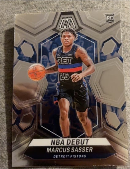 2023-24 Panini Mosaic #264 Marcus Sasser NBA Debut — front