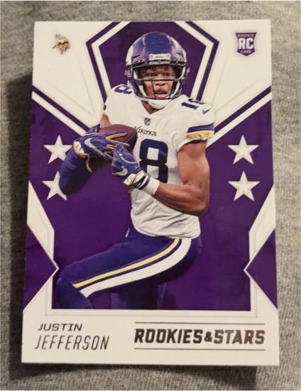 2020 Panini Rookies & Stars #122 Justin Jefferson — front