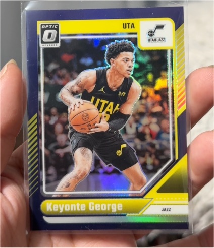 2024-25 Panini Donruss Optic #174 Keyonte George — front