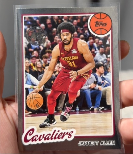 2025-26 Topps 45th Anniversary #80BK-25 Jarrett Allen — front