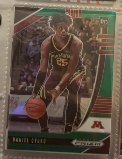 2020 Panini Prizm Draft Picks #33 Daniel Oturu — front