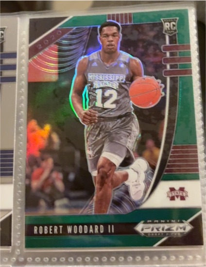 2020 Panini Prizm Draft Picks #23 Robert Woodard II — front