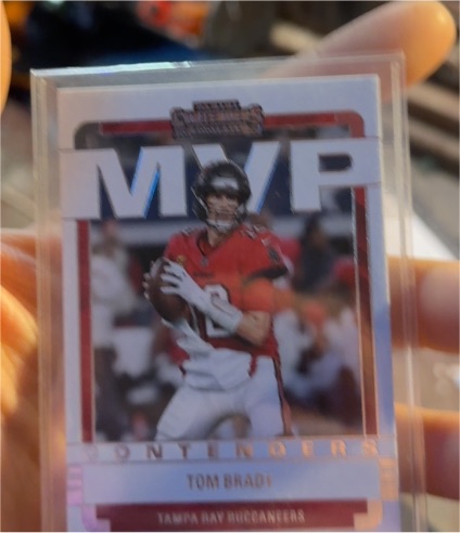 2022 Panini Contenders #MVP-TBR Tom Brady — front