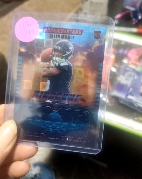 2025 Panini Rookies & Stars #23 Jalen Milroe Airborne Silver — front