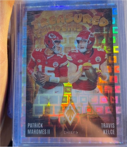 2024 Panini Phoenix #TT-KC Patrick Mahomes II / Travis Kelce Treasured Tandems — front