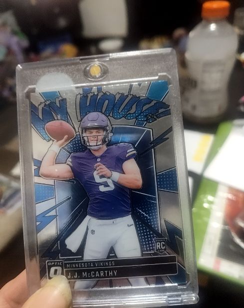 2024 Panini Donruss Optic #6 J.J. McCarthy My House! — front