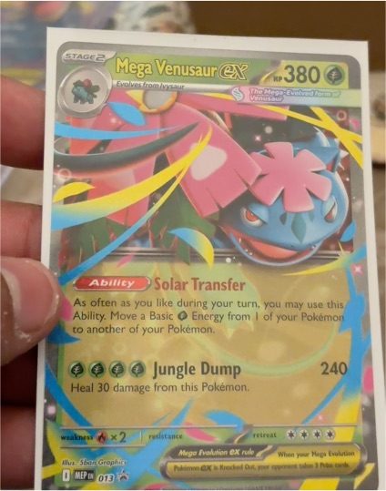 Mega Venusaur ex #013 — front