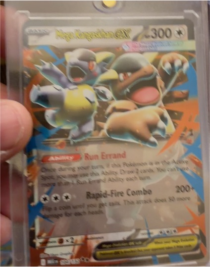2025 Pokémon Mega Kangaskhan EX #104/132 — front