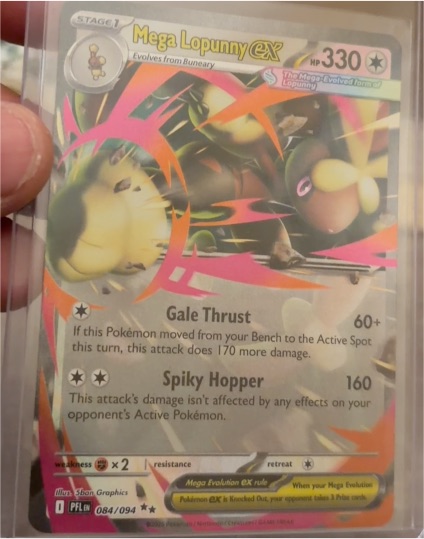 Mega Lopunny ex 084/094 — front