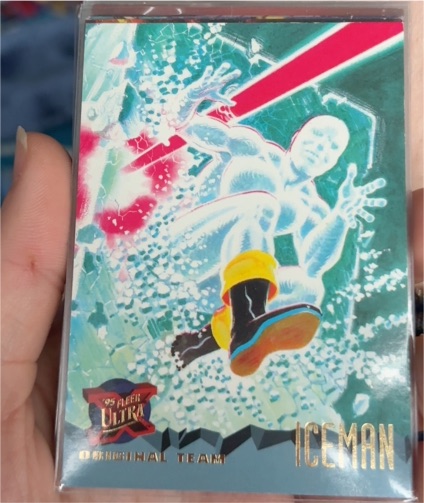 1995 Fleer Ultra X-Men #91 Iceman Original Team — front