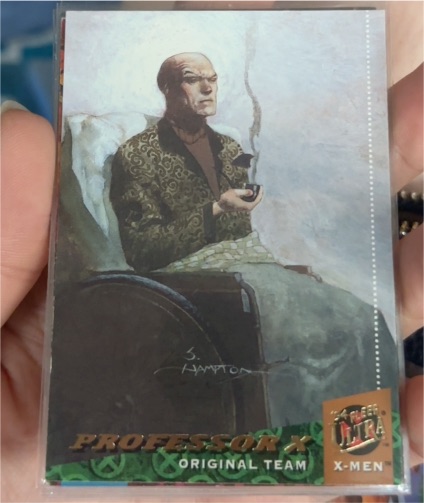 1994 Fleer Ultra X-Men #102 Professor X Original Team — front