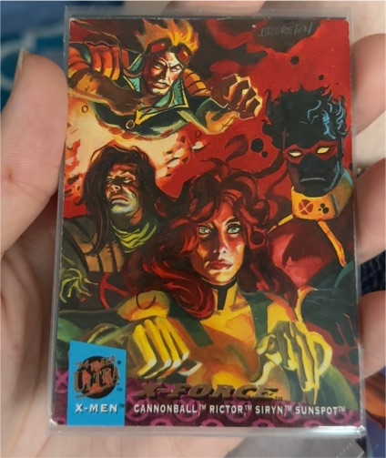 1994 Fleer Ultra X-Men #117 Cannonball Rictor Siryn Sunspot — front