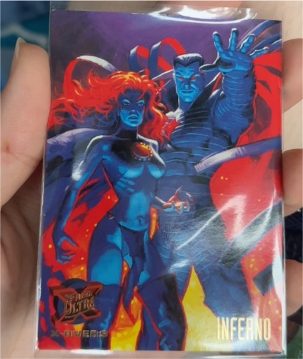 1995 Fleer Ultra X-Men #122 Inferno — front
