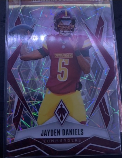 2025 Panini Phoenix #8 Jayden Daniels — front