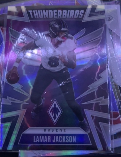 2025 Panini Phoenix #4 Lamar Jackson Thunderbirds — front