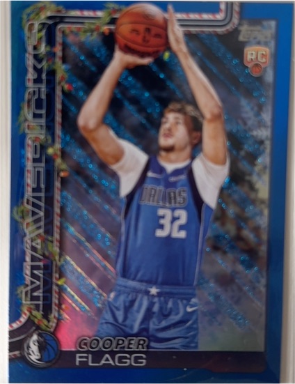 2025-26 Topps Holiday #H161 Cooper Flagg — front