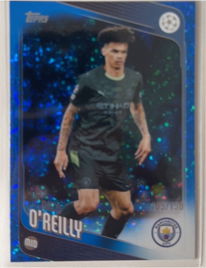 2025-26 Topps UEFA Club Competitions #155 Nico O'Reilly — front